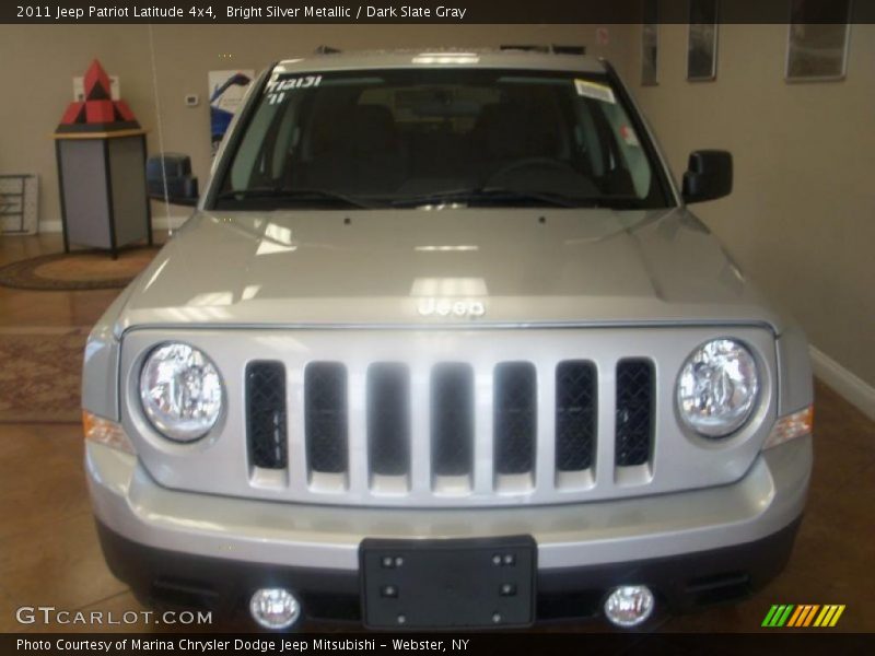 Bright Silver Metallic / Dark Slate Gray 2011 Jeep Patriot Latitude 4x4