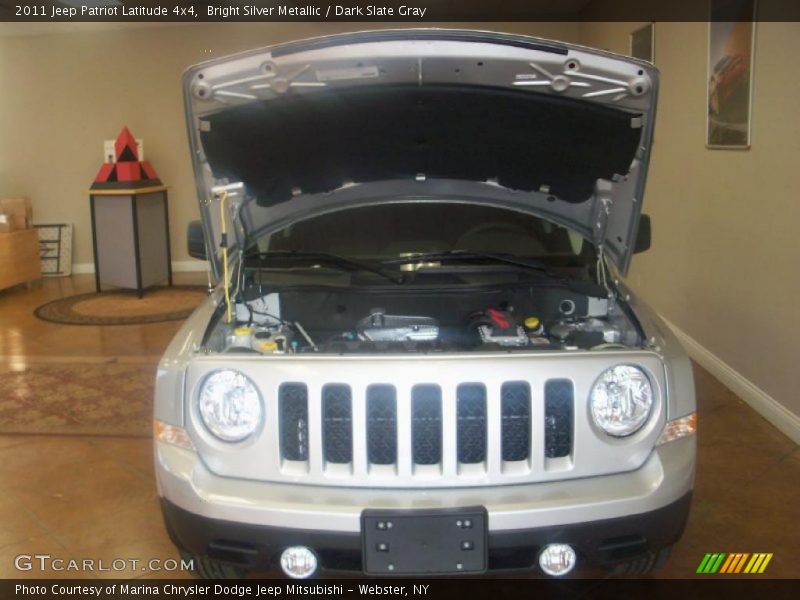 Bright Silver Metallic / Dark Slate Gray 2011 Jeep Patriot Latitude 4x4
