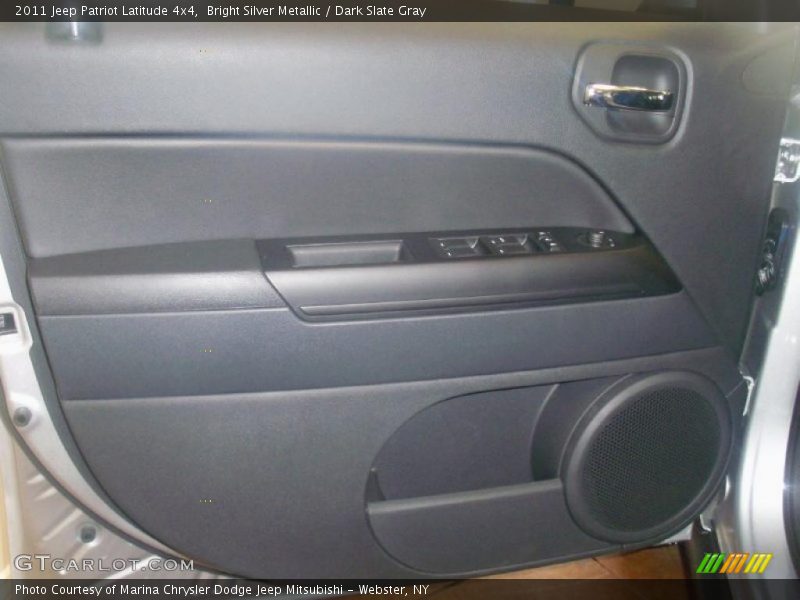 Bright Silver Metallic / Dark Slate Gray 2011 Jeep Patriot Latitude 4x4