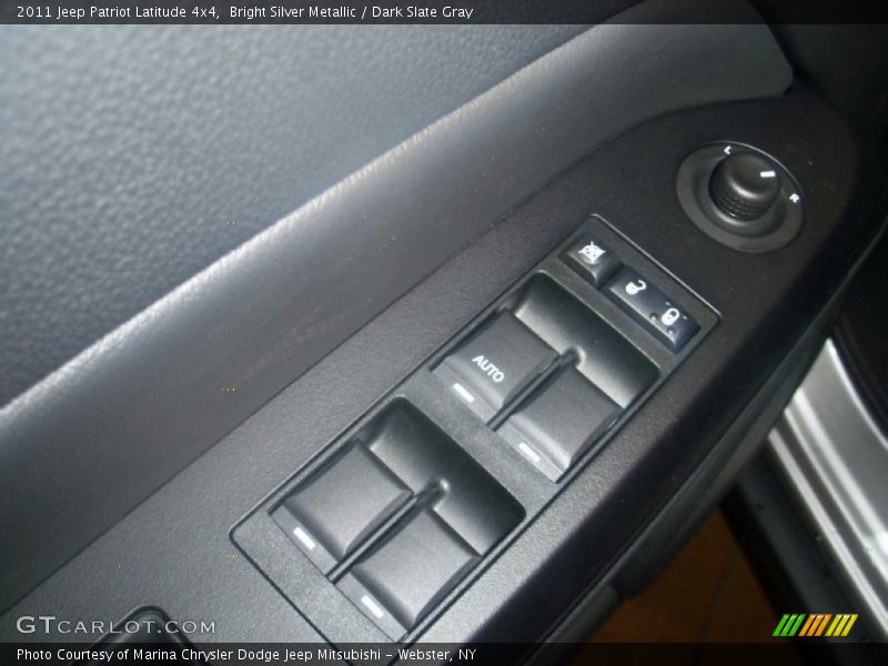 Bright Silver Metallic / Dark Slate Gray 2011 Jeep Patriot Latitude 4x4