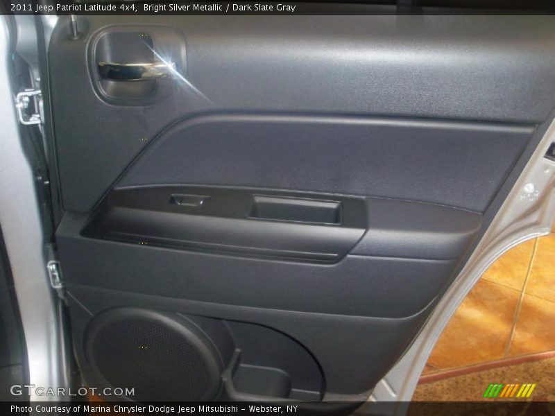 Bright Silver Metallic / Dark Slate Gray 2011 Jeep Patriot Latitude 4x4