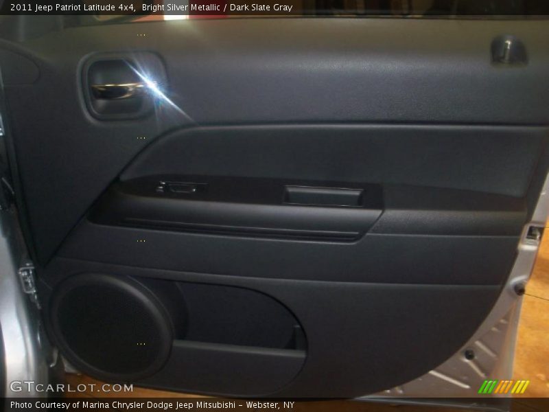 Bright Silver Metallic / Dark Slate Gray 2011 Jeep Patriot Latitude 4x4
