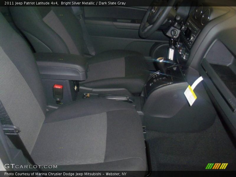 Bright Silver Metallic / Dark Slate Gray 2011 Jeep Patriot Latitude 4x4