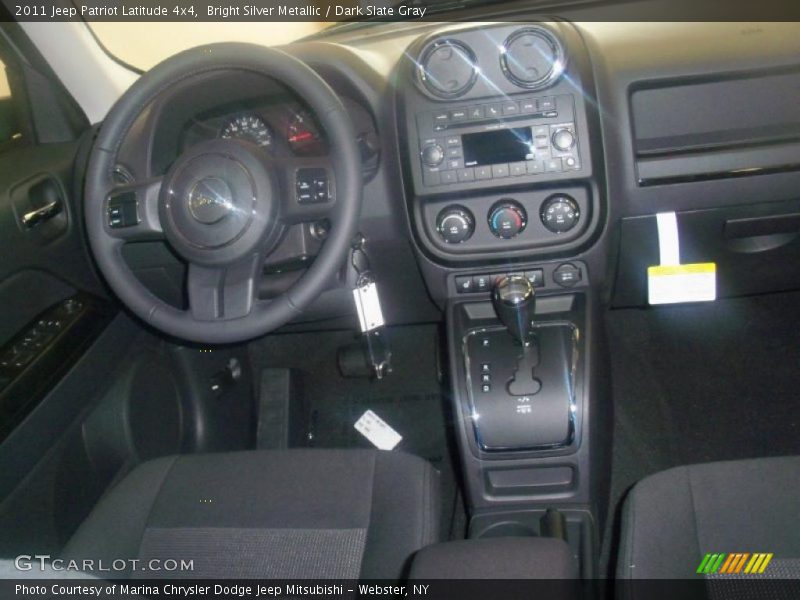 Bright Silver Metallic / Dark Slate Gray 2011 Jeep Patriot Latitude 4x4