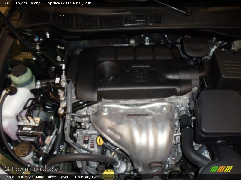Spruce Green Mica / Ash 2011 Toyota Camry LE