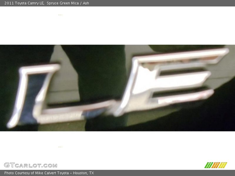 Spruce Green Mica / Ash 2011 Toyota Camry LE