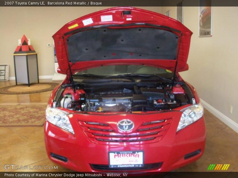 Barcelona Red Metallic / Bisque 2007 Toyota Camry LE