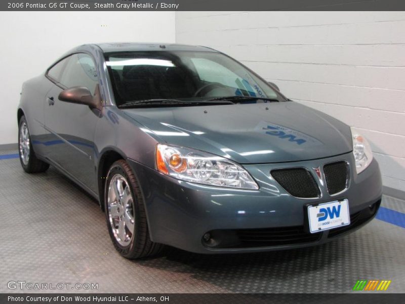 Stealth Gray Metallic / Ebony 2006 Pontiac G6 GT Coupe