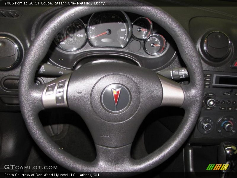Stealth Gray Metallic / Ebony 2006 Pontiac G6 GT Coupe