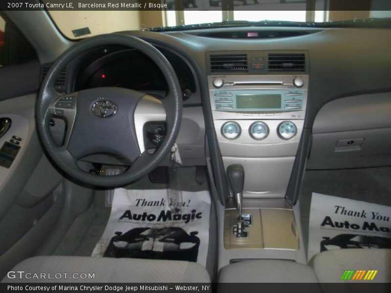 Barcelona Red Metallic / Bisque 2007 Toyota Camry LE