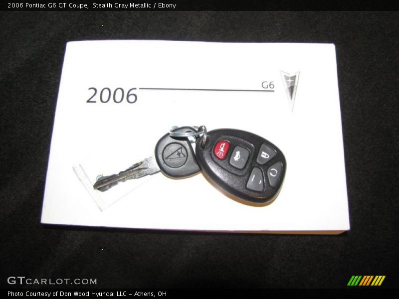 Stealth Gray Metallic / Ebony 2006 Pontiac G6 GT Coupe