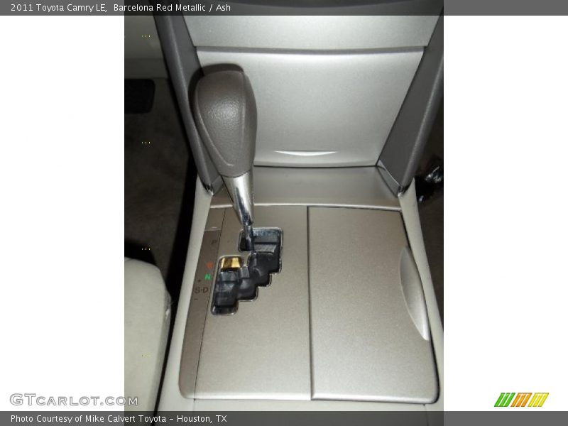 Barcelona Red Metallic / Ash 2011 Toyota Camry LE