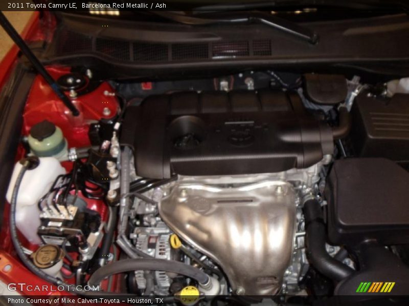 Barcelona Red Metallic / Ash 2011 Toyota Camry LE