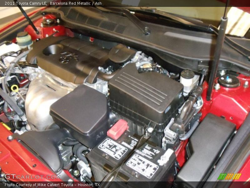 Barcelona Red Metallic / Ash 2011 Toyota Camry LE