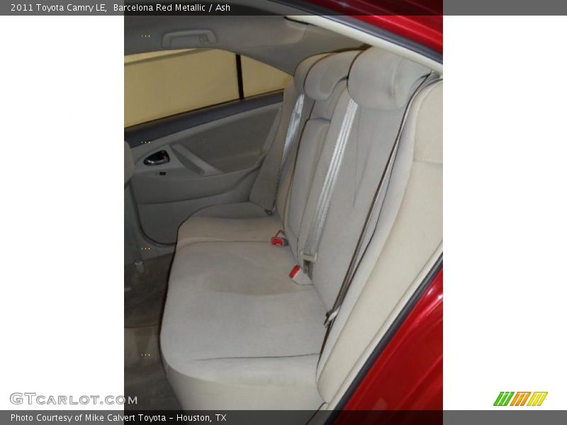 Barcelona Red Metallic / Ash 2011 Toyota Camry LE