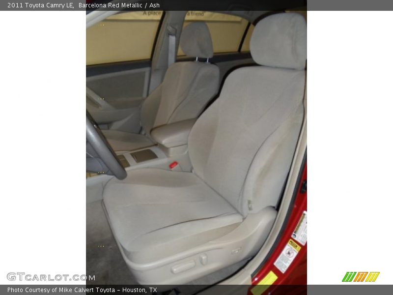 Barcelona Red Metallic / Ash 2011 Toyota Camry LE