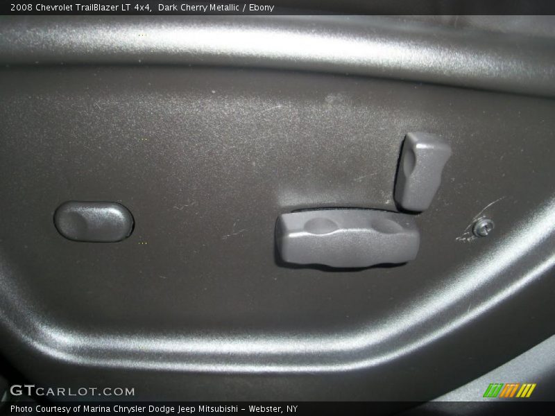 Dark Cherry Metallic / Ebony 2008 Chevrolet TrailBlazer LT 4x4