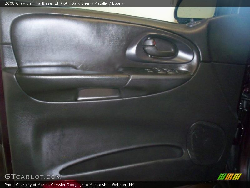 Dark Cherry Metallic / Ebony 2008 Chevrolet TrailBlazer LT 4x4