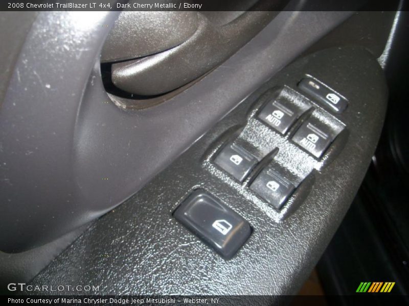 Dark Cherry Metallic / Ebony 2008 Chevrolet TrailBlazer LT 4x4