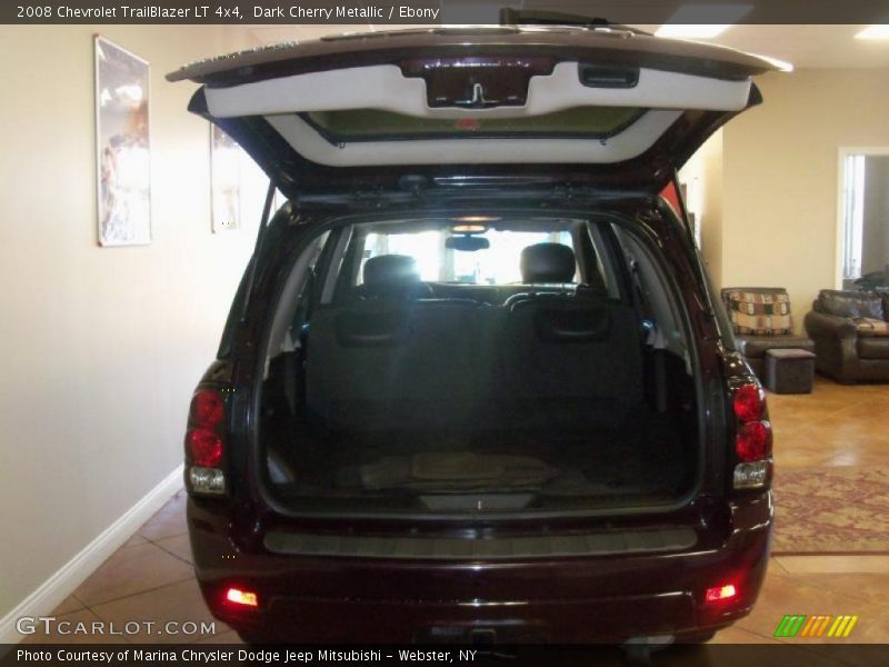 Dark Cherry Metallic / Ebony 2008 Chevrolet TrailBlazer LT 4x4