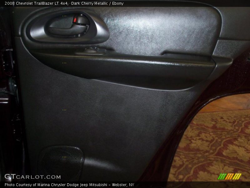 Dark Cherry Metallic / Ebony 2008 Chevrolet TrailBlazer LT 4x4