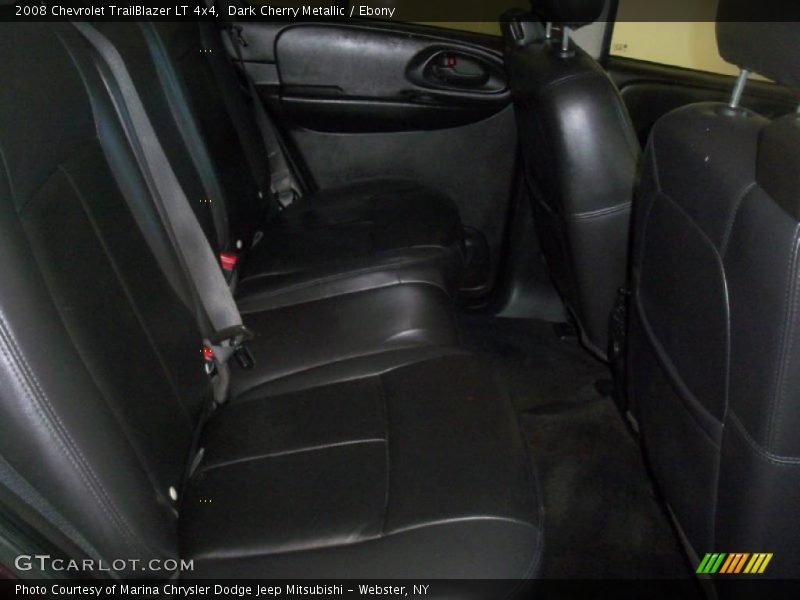 Dark Cherry Metallic / Ebony 2008 Chevrolet TrailBlazer LT 4x4