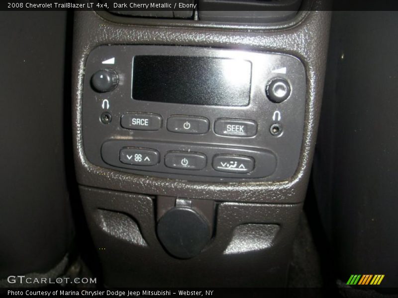 Dark Cherry Metallic / Ebony 2008 Chevrolet TrailBlazer LT 4x4