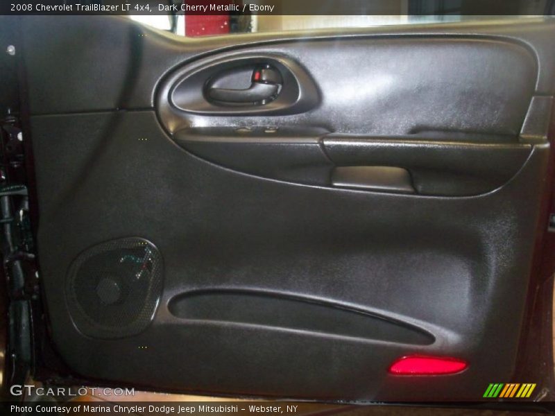Dark Cherry Metallic / Ebony 2008 Chevrolet TrailBlazer LT 4x4