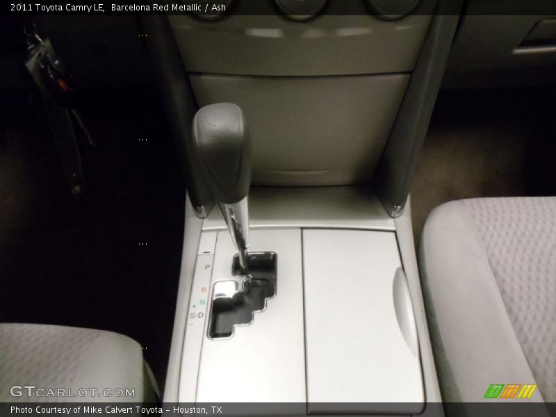 Barcelona Red Metallic / Ash 2011 Toyota Camry LE