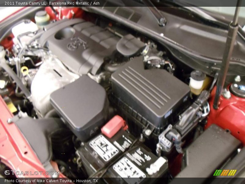 Barcelona Red Metallic / Ash 2011 Toyota Camry LE