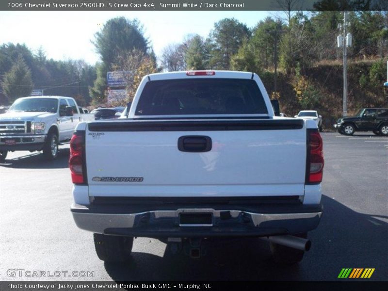 Summit White / Dark Charcoal 2006 Chevrolet Silverado 2500HD LS Crew Cab 4x4