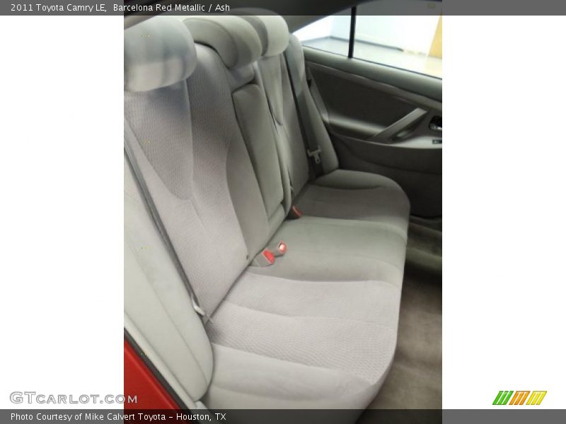 Barcelona Red Metallic / Ash 2011 Toyota Camry LE