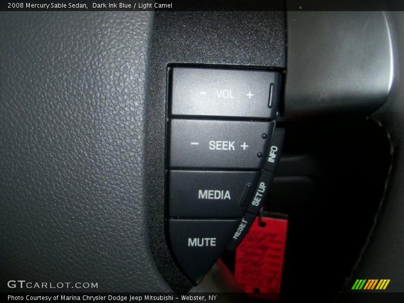 Dark Ink Blue / Light Camel 2008 Mercury Sable Sedan
