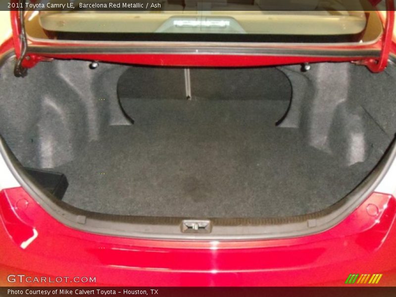 Barcelona Red Metallic / Ash 2011 Toyota Camry LE