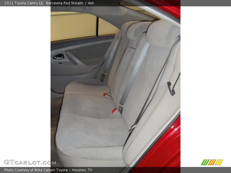 Barcelona Red Metallic / Ash 2011 Toyota Camry LE