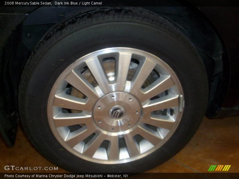 Dark Ink Blue / Light Camel 2008 Mercury Sable Sedan