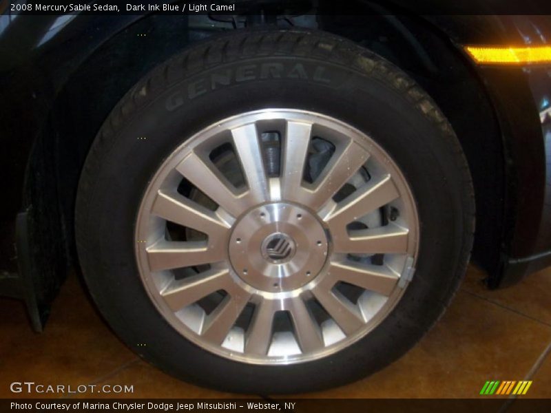 Dark Ink Blue / Light Camel 2008 Mercury Sable Sedan