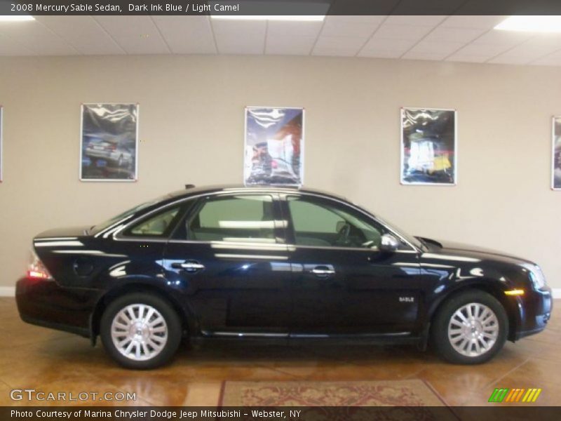 Dark Ink Blue / Light Camel 2008 Mercury Sable Sedan