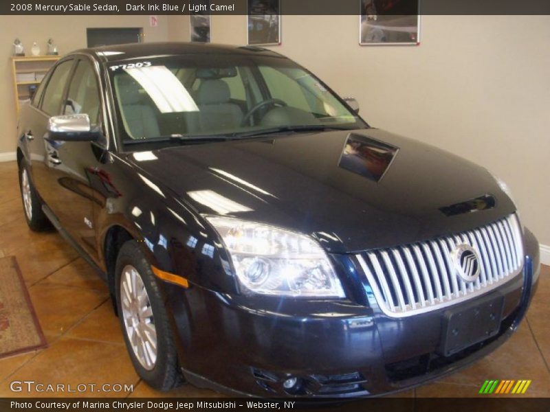 Dark Ink Blue / Light Camel 2008 Mercury Sable Sedan