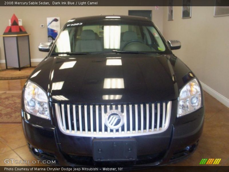 Dark Ink Blue / Light Camel 2008 Mercury Sable Sedan