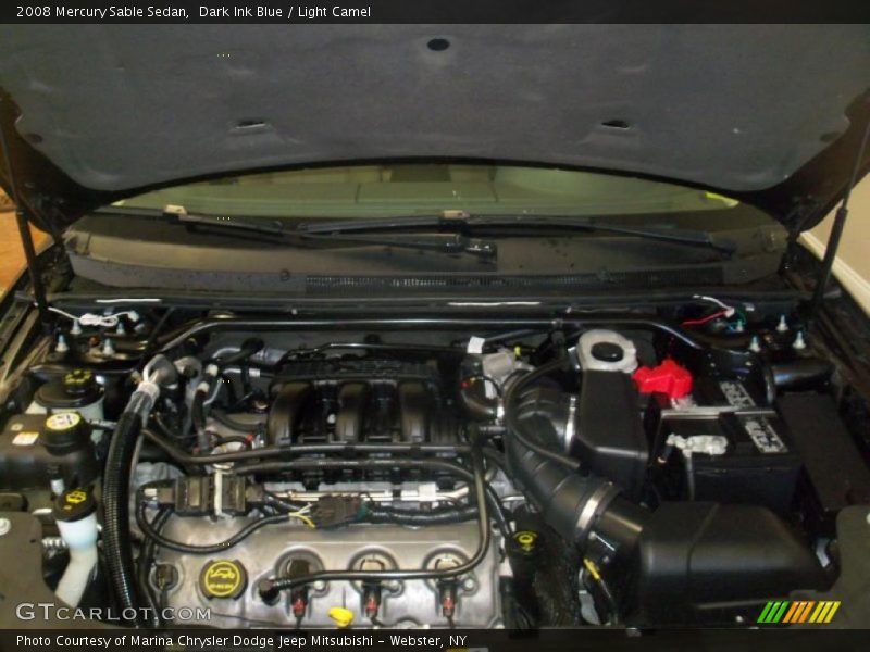 Dark Ink Blue / Light Camel 2008 Mercury Sable Sedan