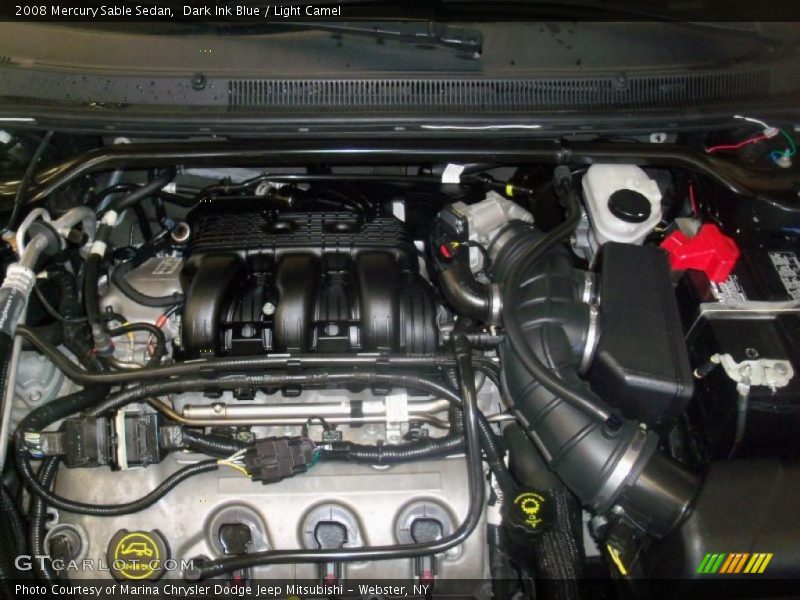 Dark Ink Blue / Light Camel 2008 Mercury Sable Sedan