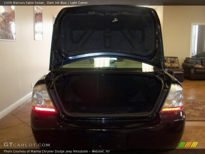 Dark Ink Blue / Light Camel 2008 Mercury Sable Sedan