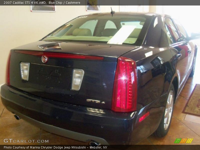 Blue Chip / Cashmere 2007 Cadillac STS 4 V6 AWD