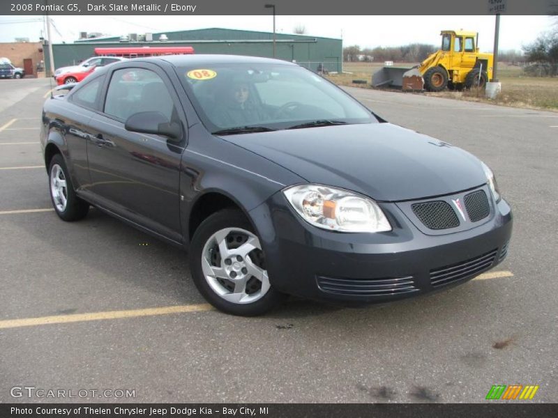 Dark Slate Metallic / Ebony 2008 Pontiac G5