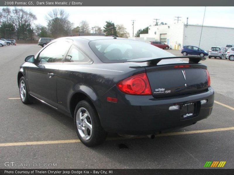 Dark Slate Metallic / Ebony 2008 Pontiac G5