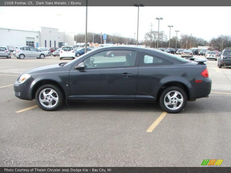 Dark Slate Metallic / Ebony 2008 Pontiac G5