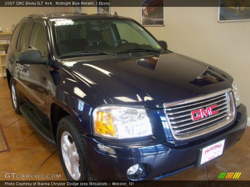 Midnight Blue Metallic / Ebony 2007 GMC Envoy SLT 4x4