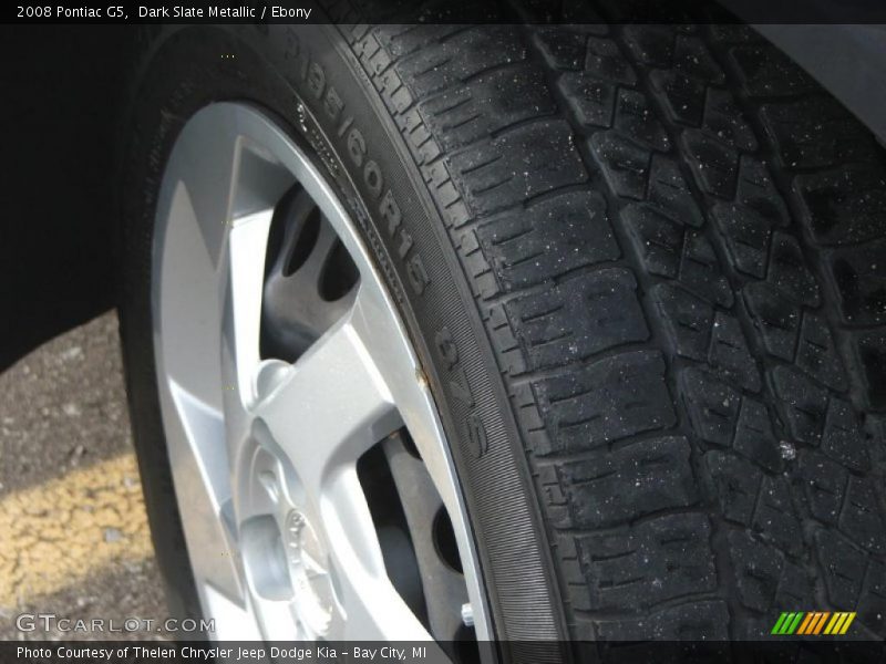Dark Slate Metallic / Ebony 2008 Pontiac G5