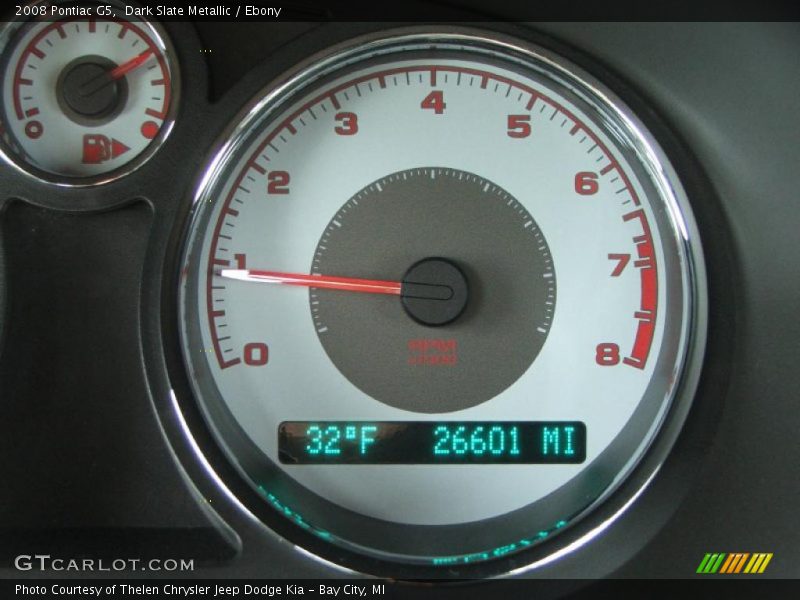 Dark Slate Metallic / Ebony 2008 Pontiac G5